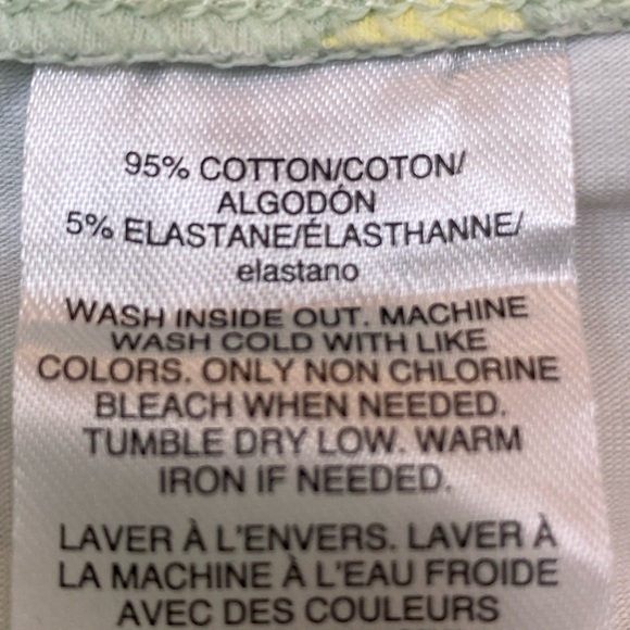 NWT Adidas Brand Love Allover Print Tights Leggings Linen Green Girls M (10/12) - Picture 9 of 11